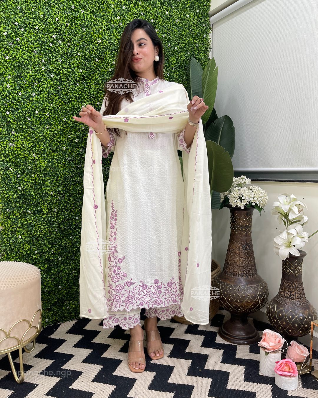 Lilacy cotton set