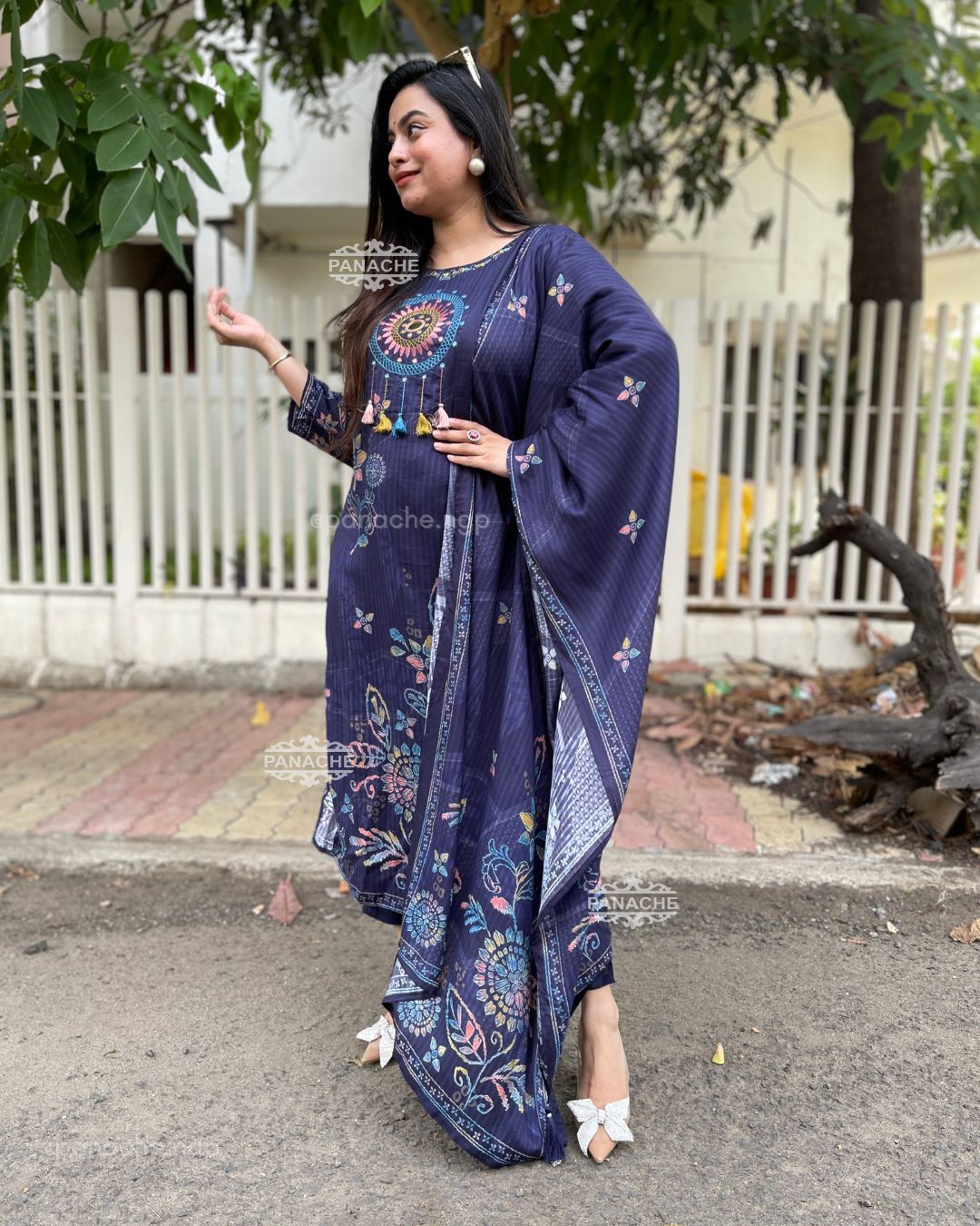 Navy semi formal set