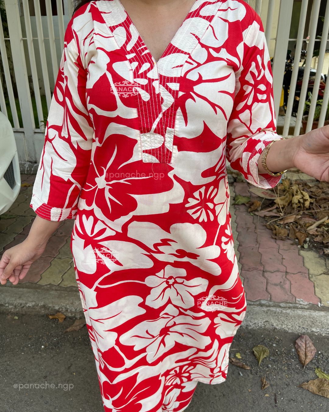 Fiza printed coord set