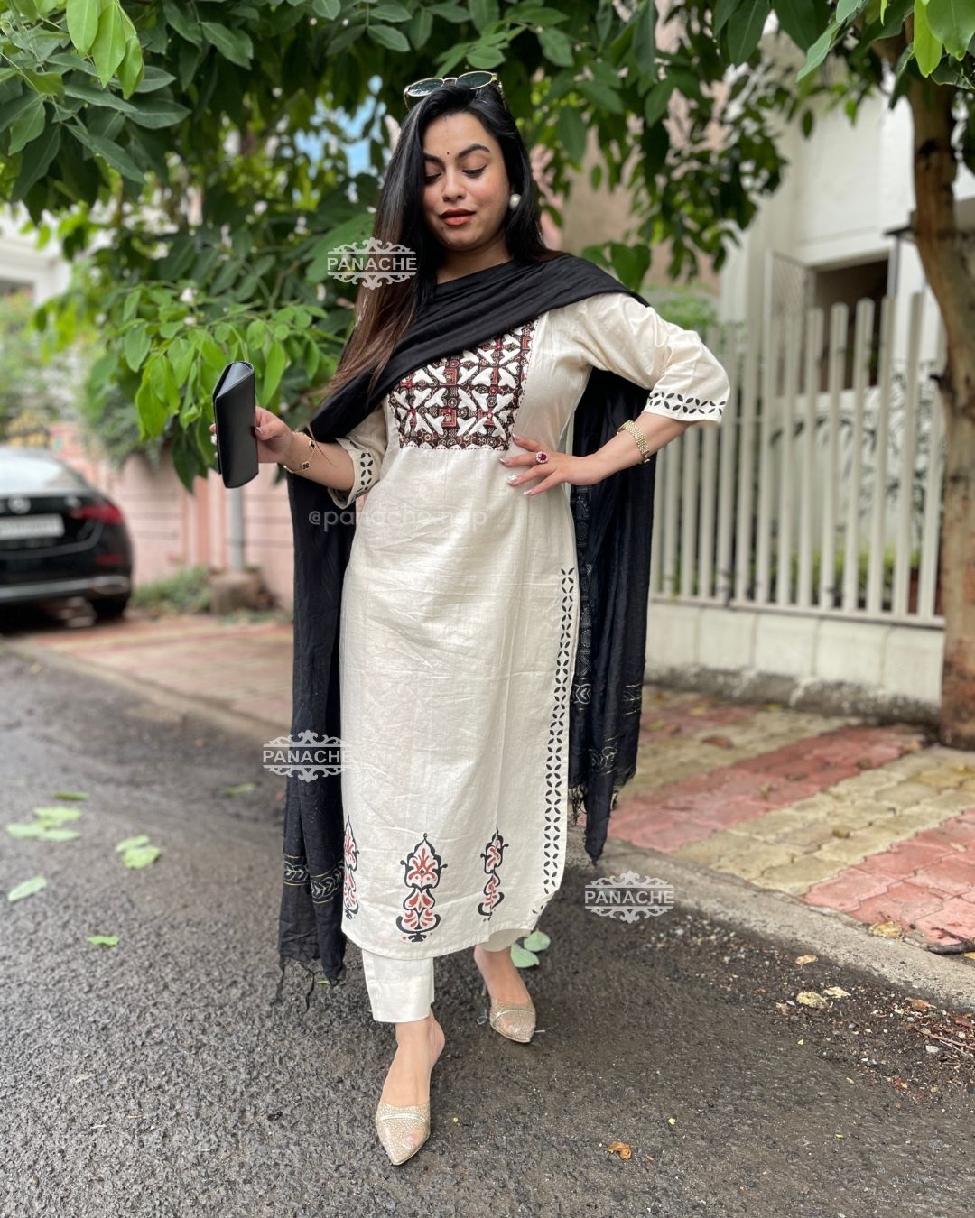 Office wear cotton set