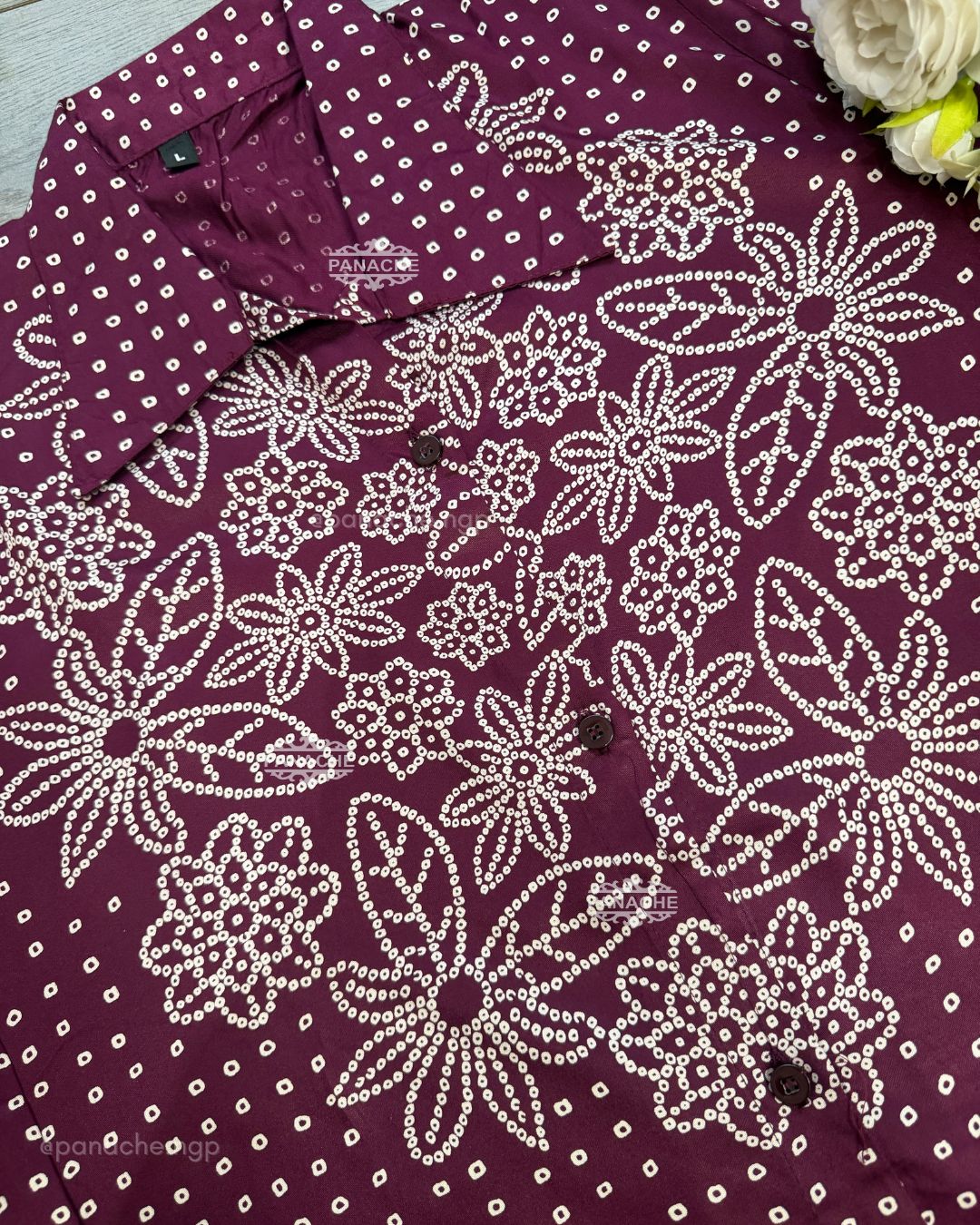 Bandhani gajji coord set