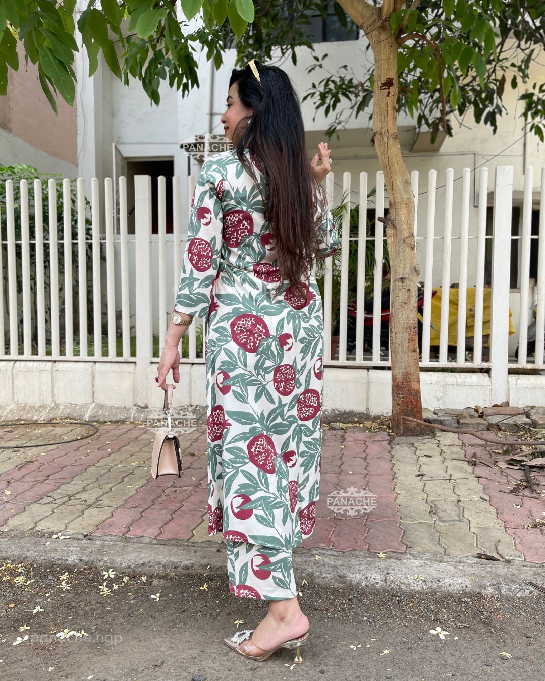 Floral coord set