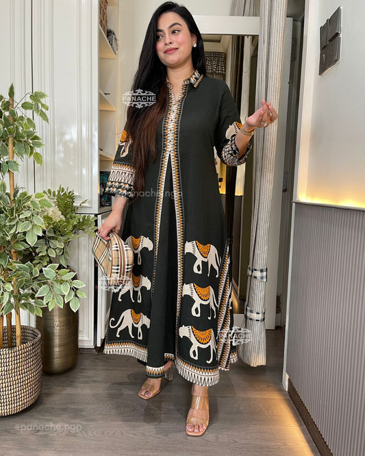 Sage green | Dailywear long coord