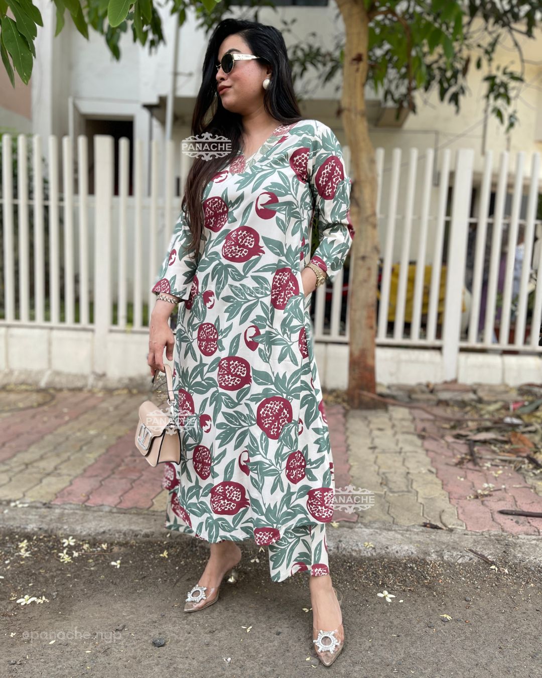 Floral coord set