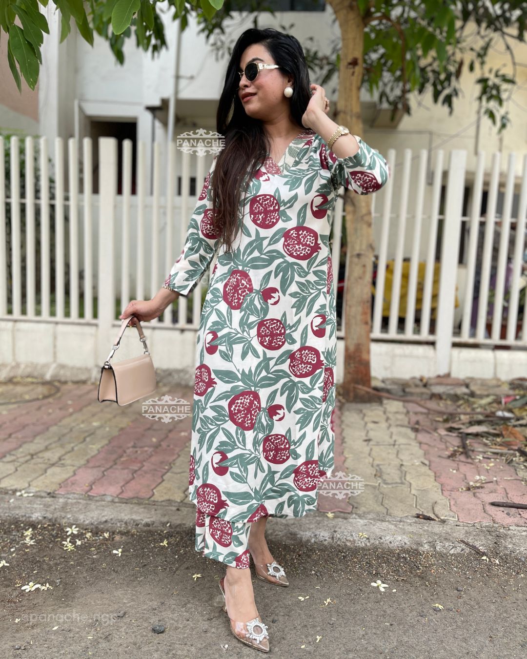 Floral coord set