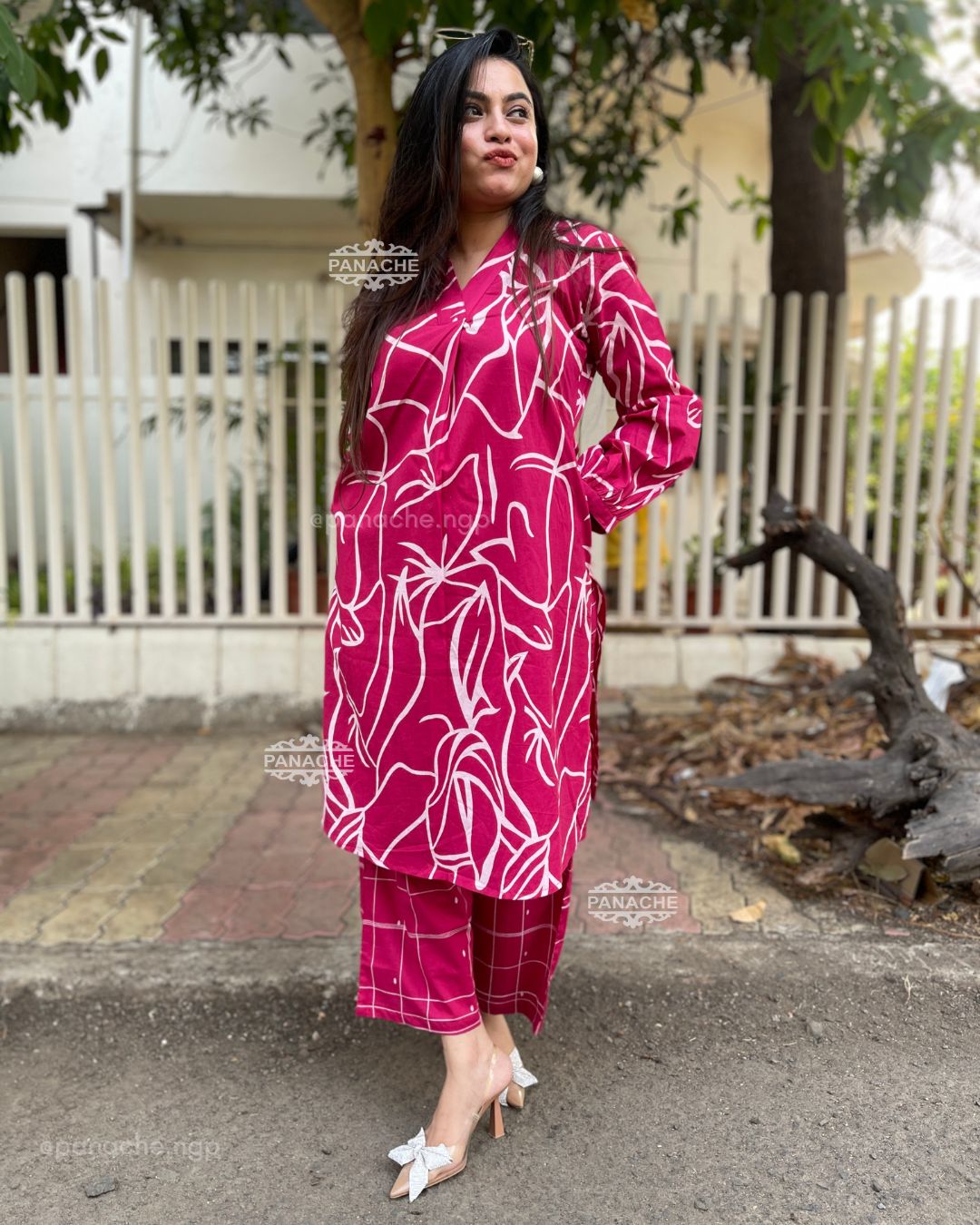 Hot pink coord