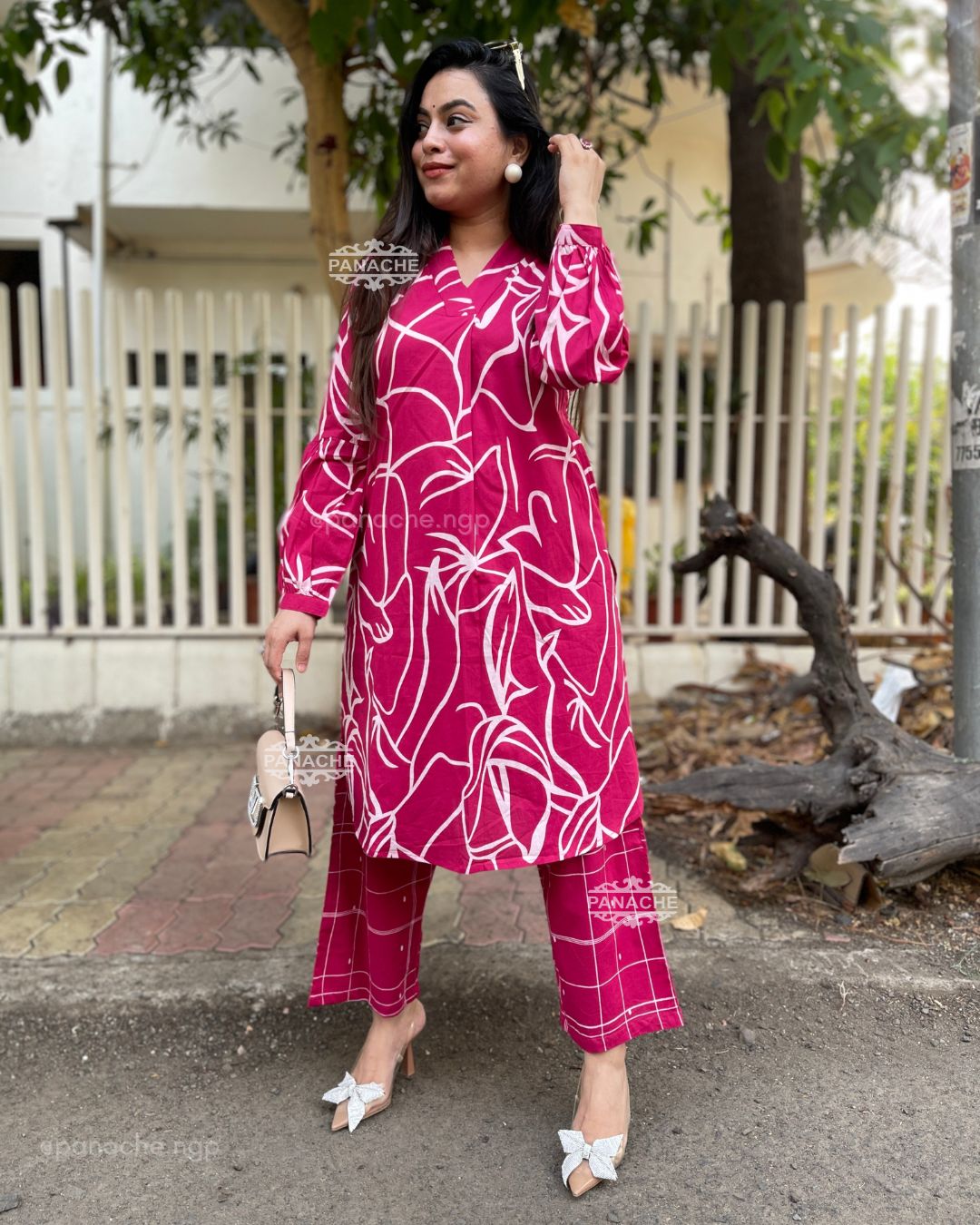 Hot pink coord