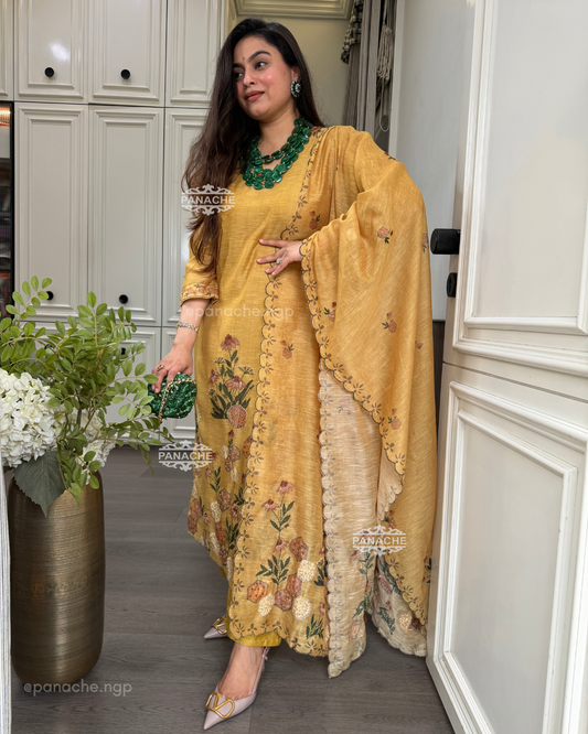 Yellow sunshine katha