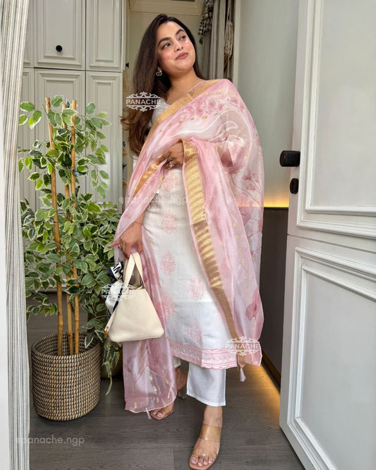 Lakhnavi thread suits