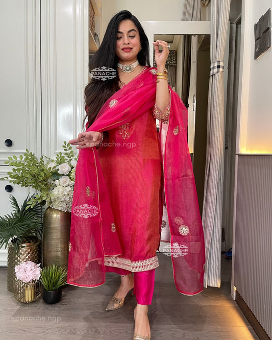 Dhup and chao gajari set