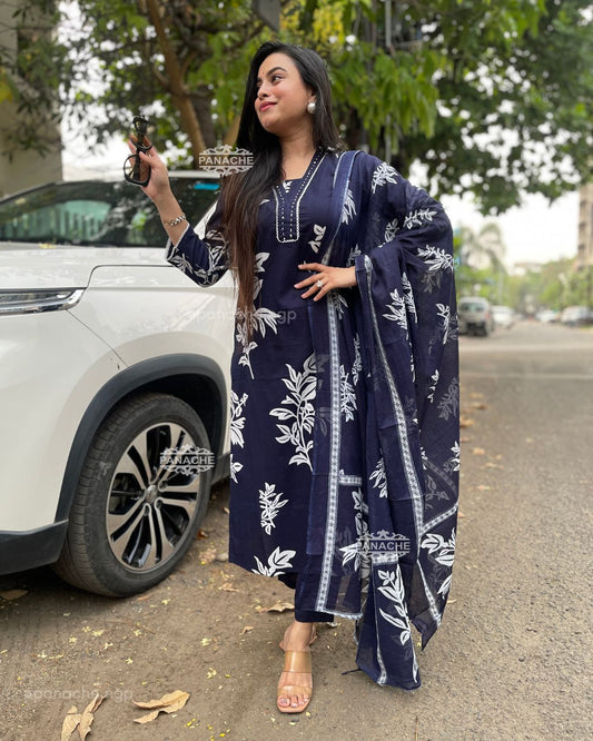 Navy Summer cotton set