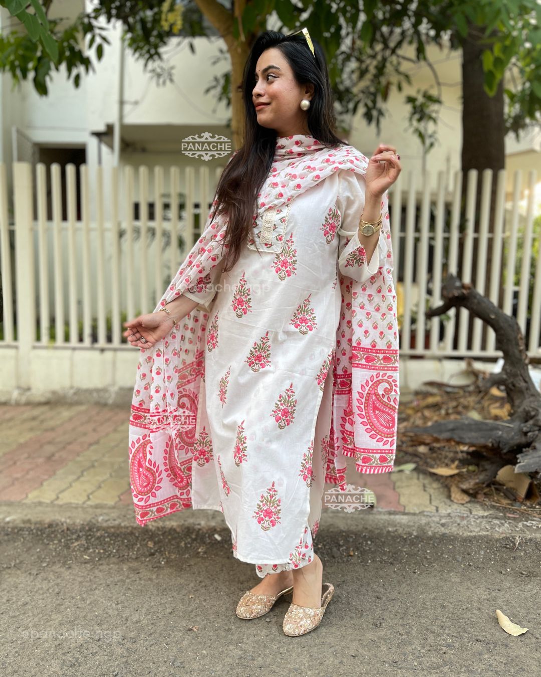 Print in print handblock summer sets