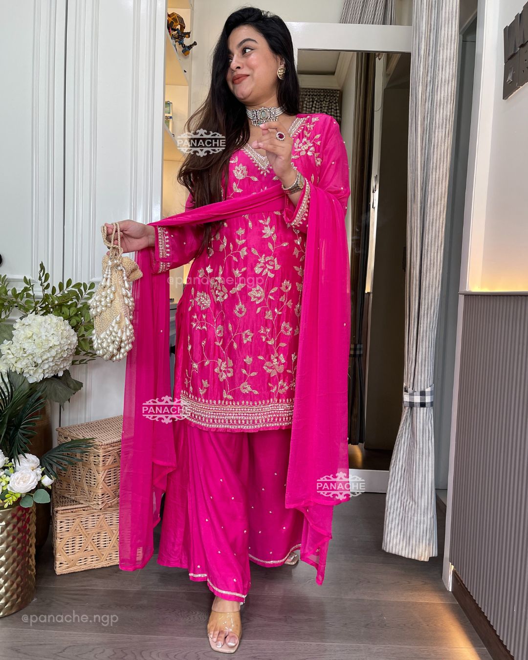 Gharara pinkness set