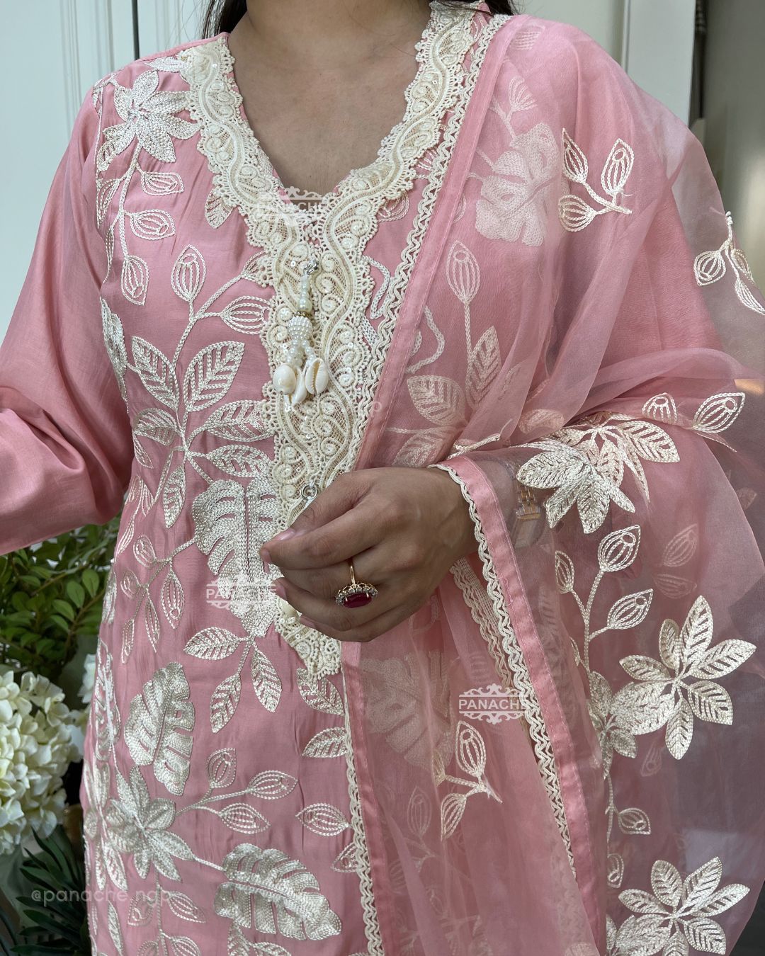 Karachi embroidered pastels sets