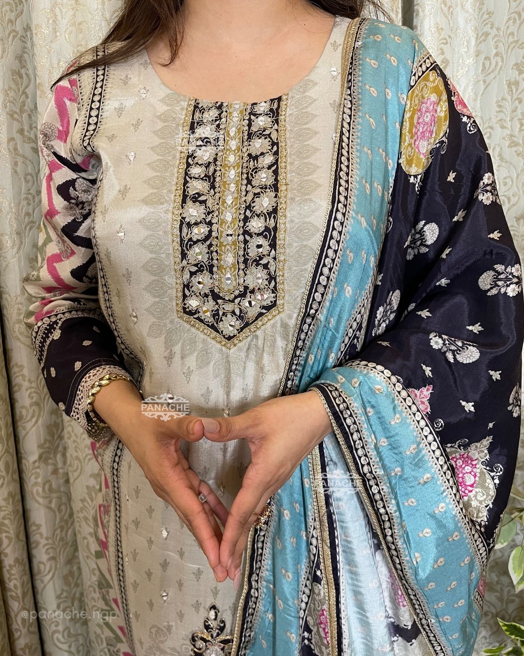 Karachi special printed Muslin