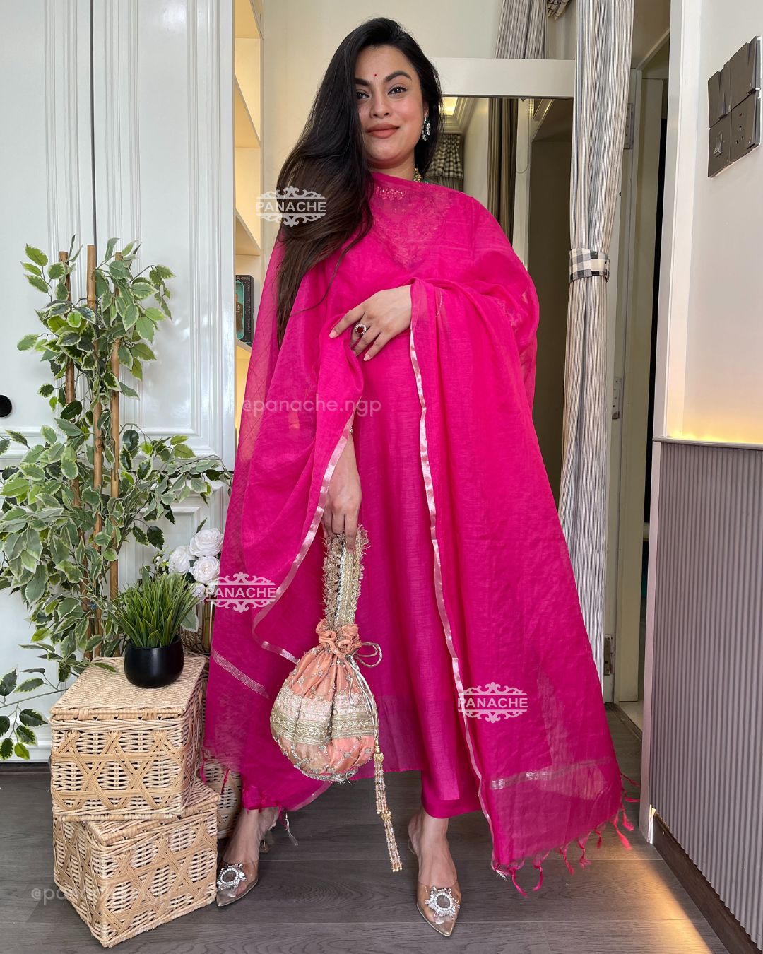 Fuschia mul set