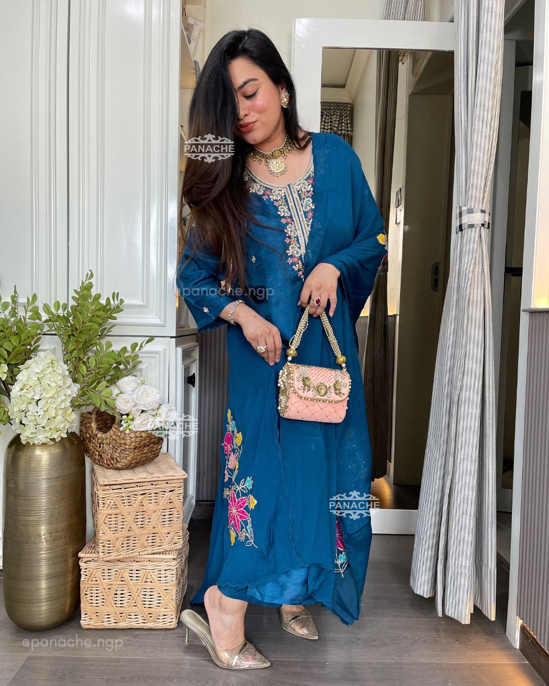 Zulfia silk set