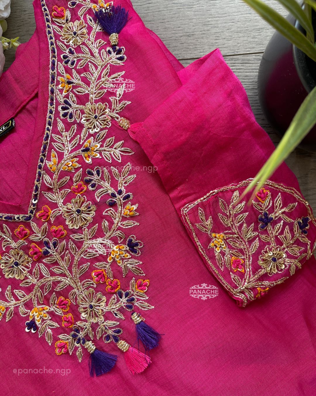 Fuschia mul set