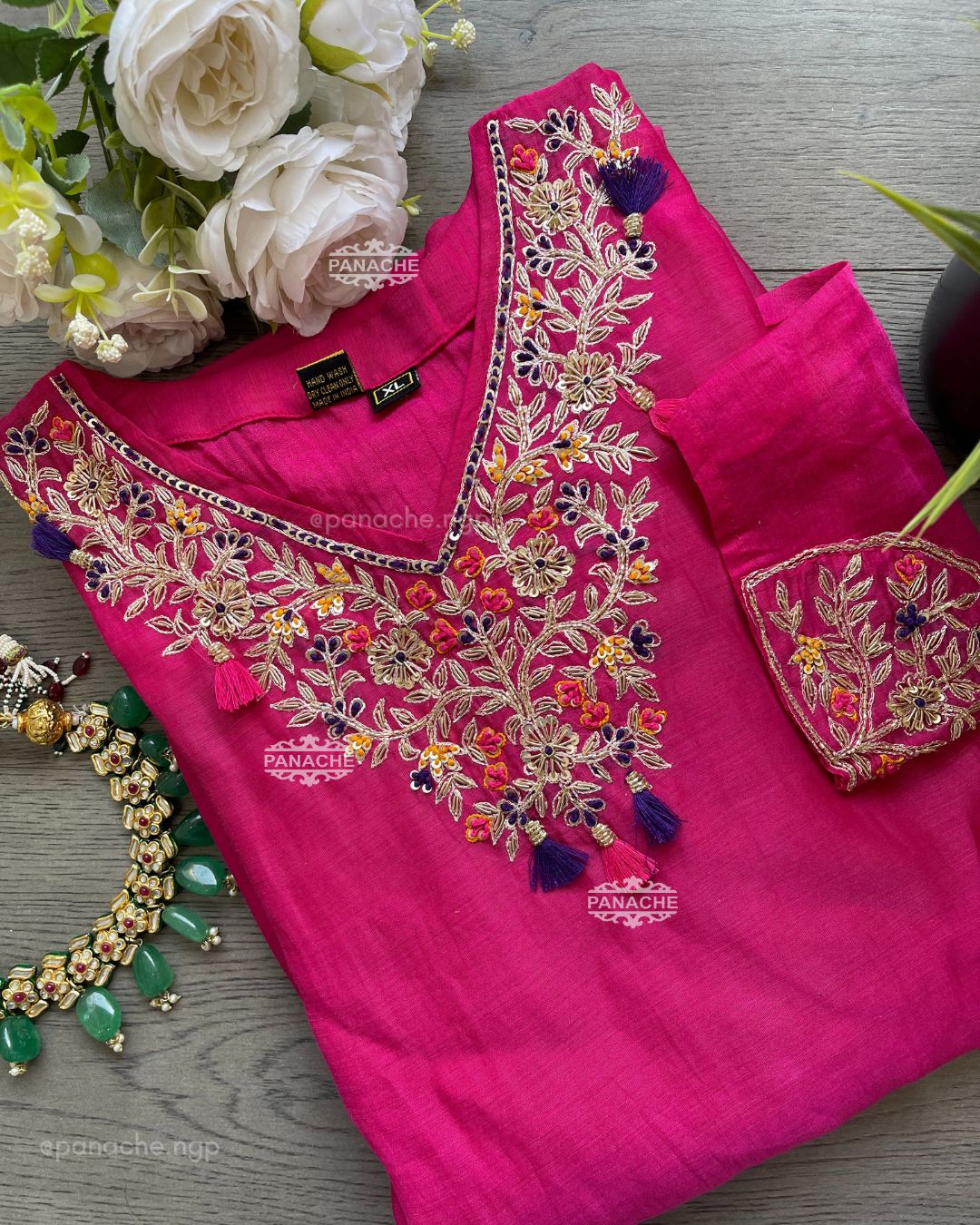 Fuschia mul set