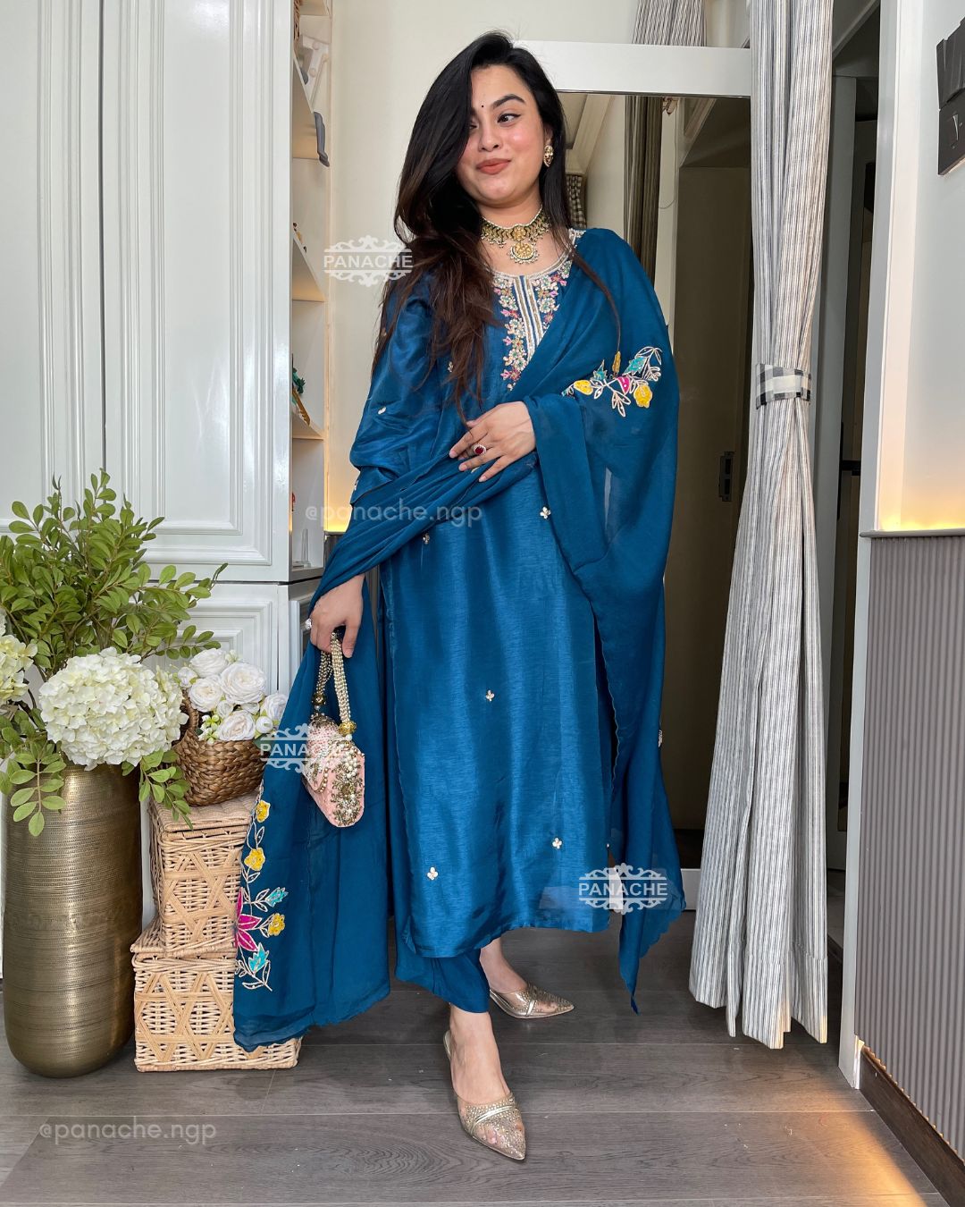 Zulfia silk set