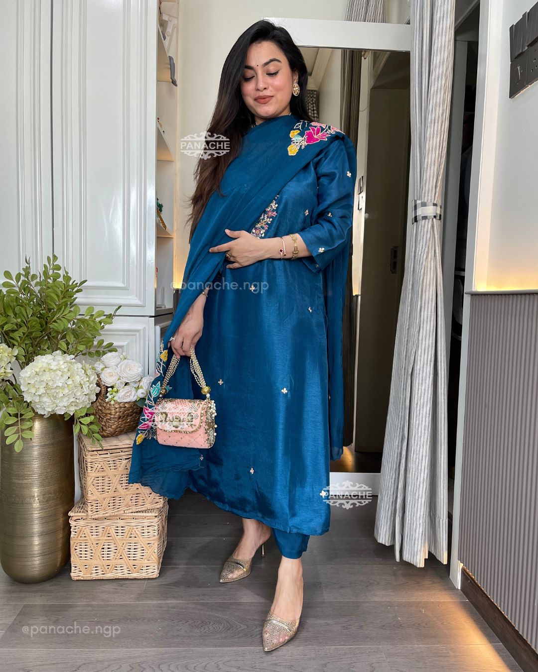 Zulfia silk set