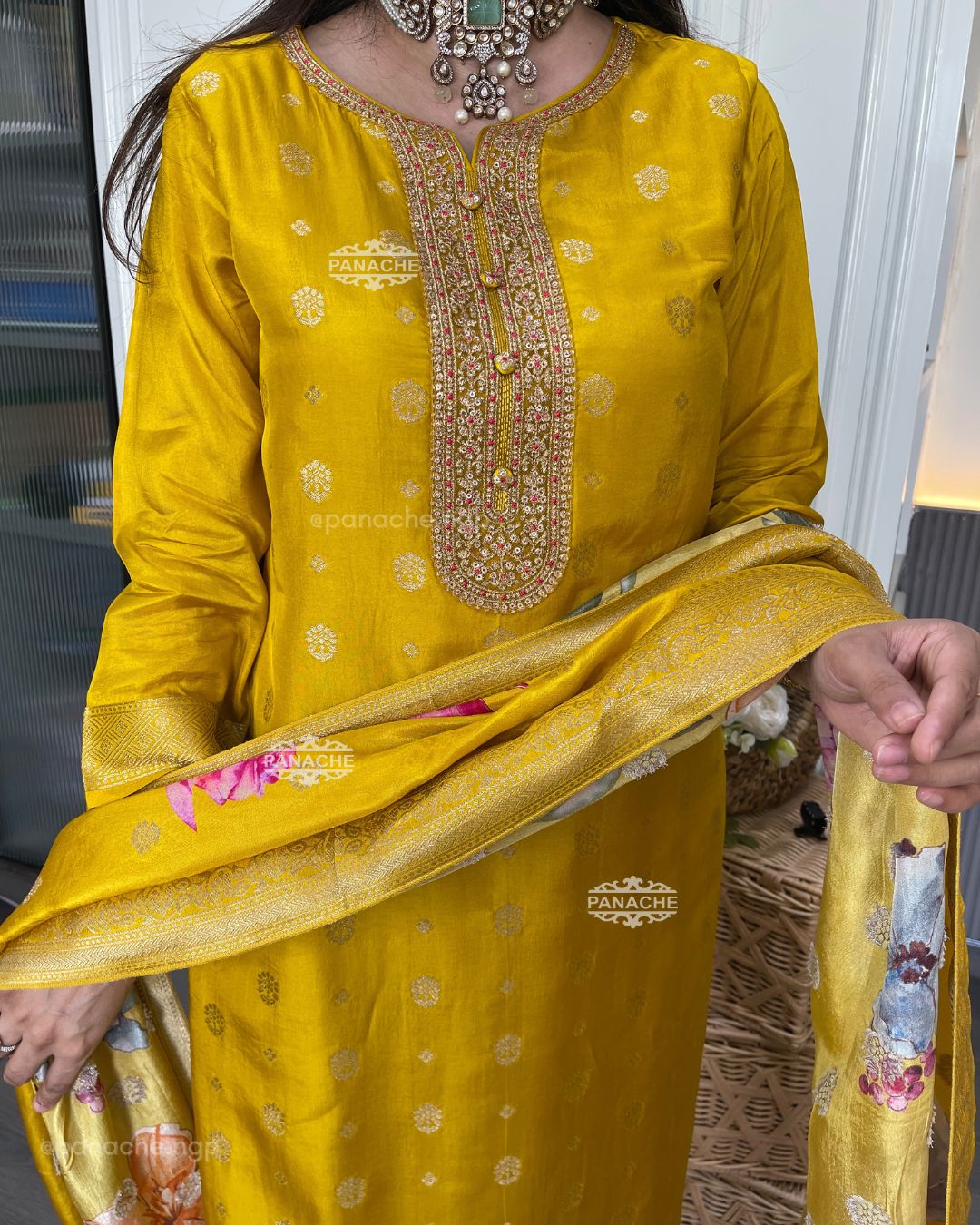 Haldi floral set