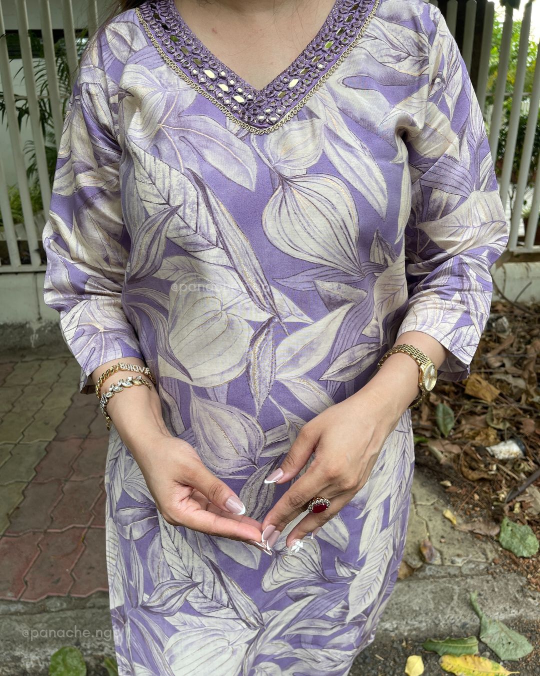 Floral muslin coord sets