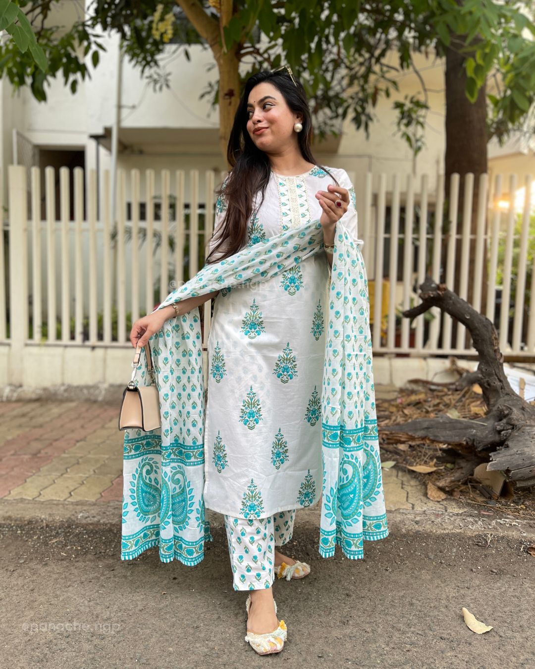 Print in print handblock summer sets