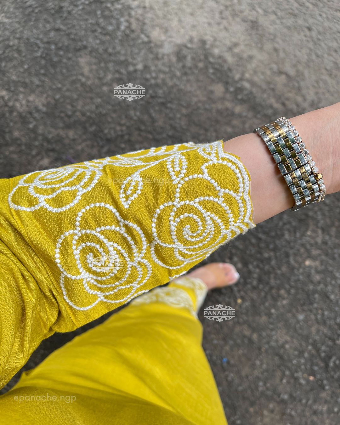 Haldi yellow set