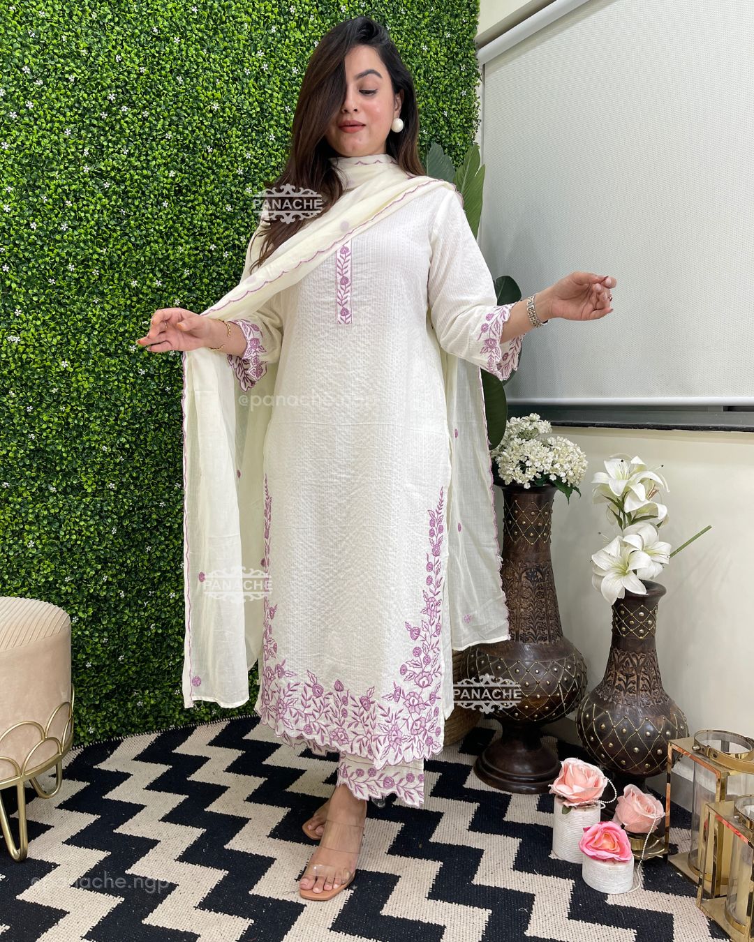 Lilacy cotton set