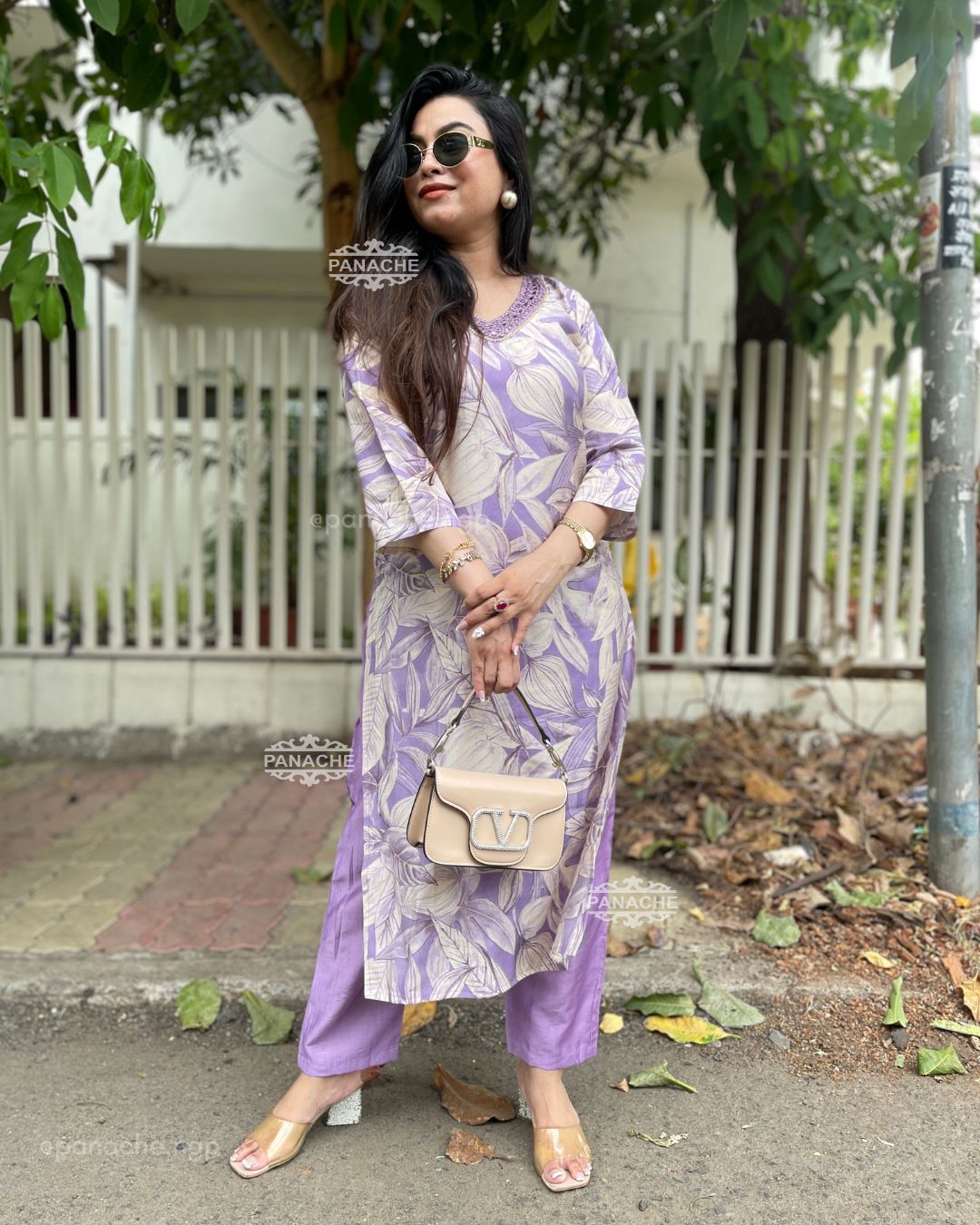 Floral muslin coord sets