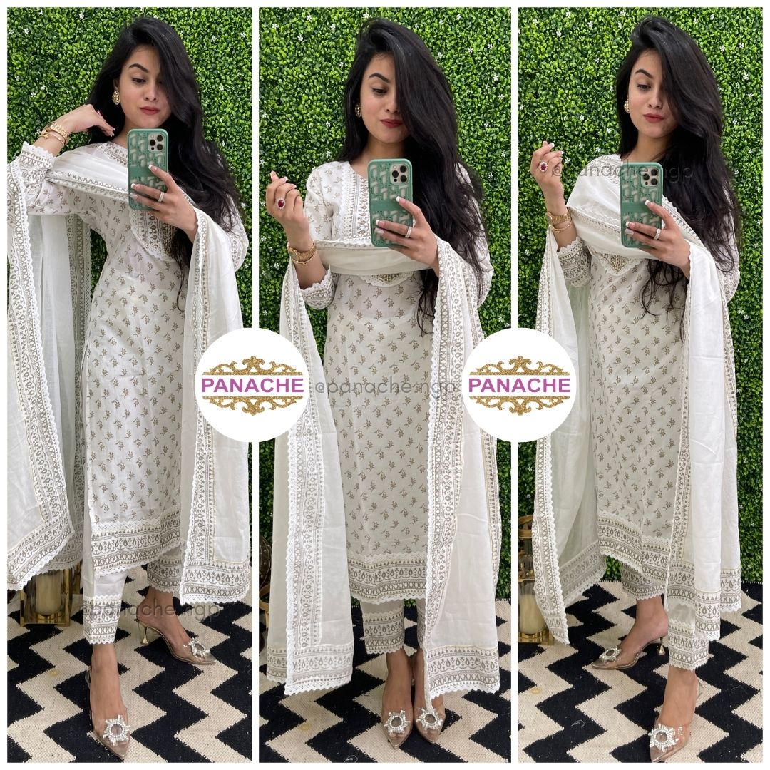 Pure Cotton Suit (KW592)