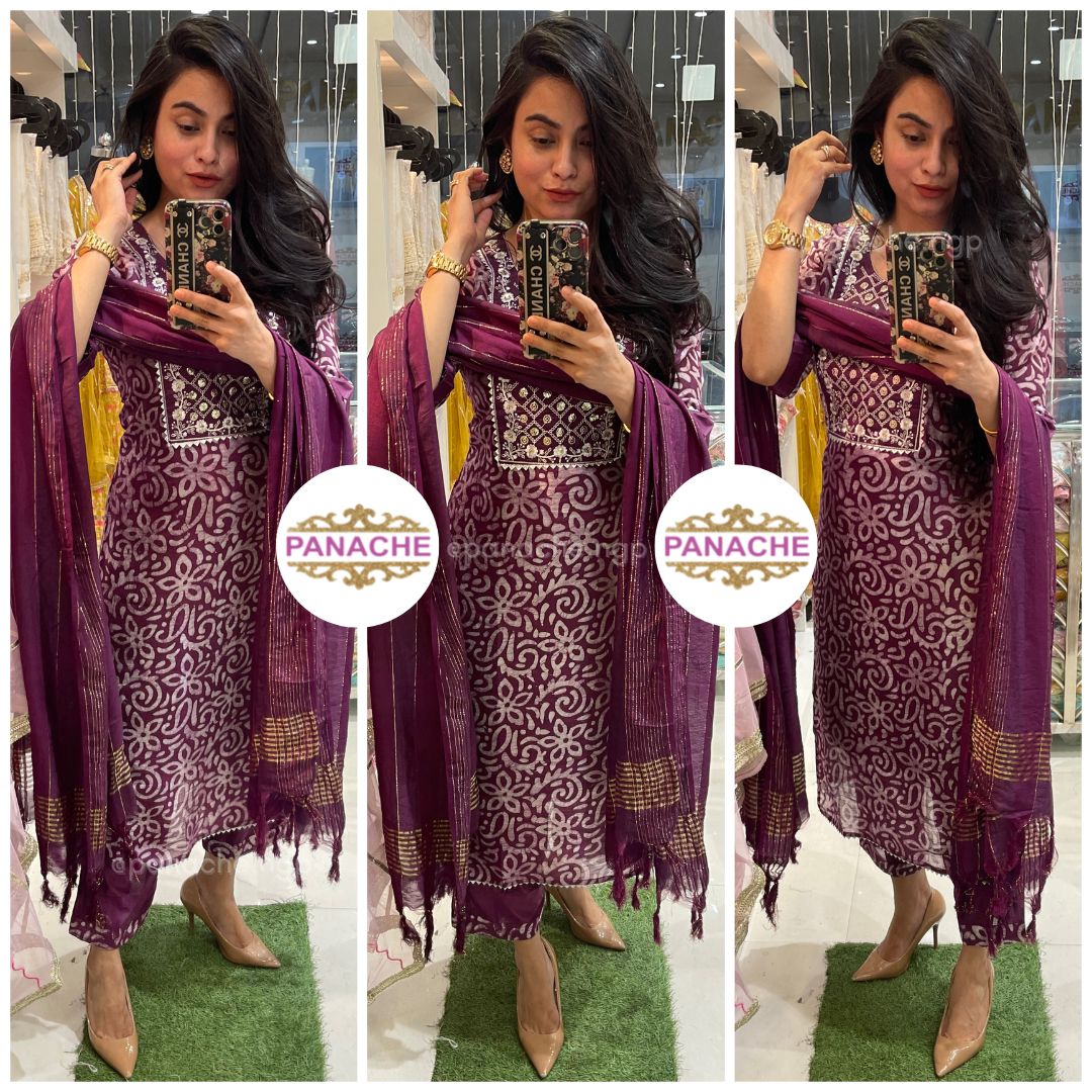 Wine shade in Baatik