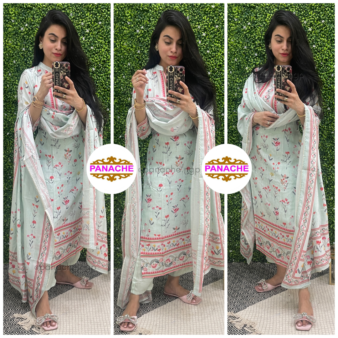 Muslin Suit Set