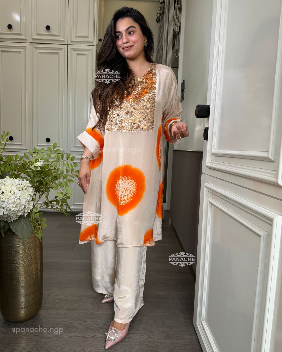 Shibori choga coords
