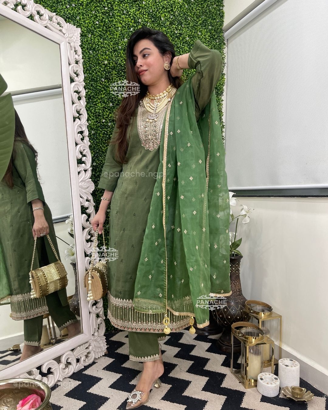 Budget Tissue Orgenza green