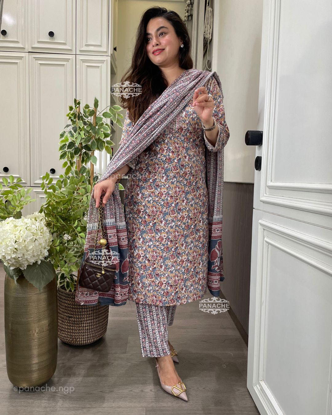 Print on print budget cotton set
