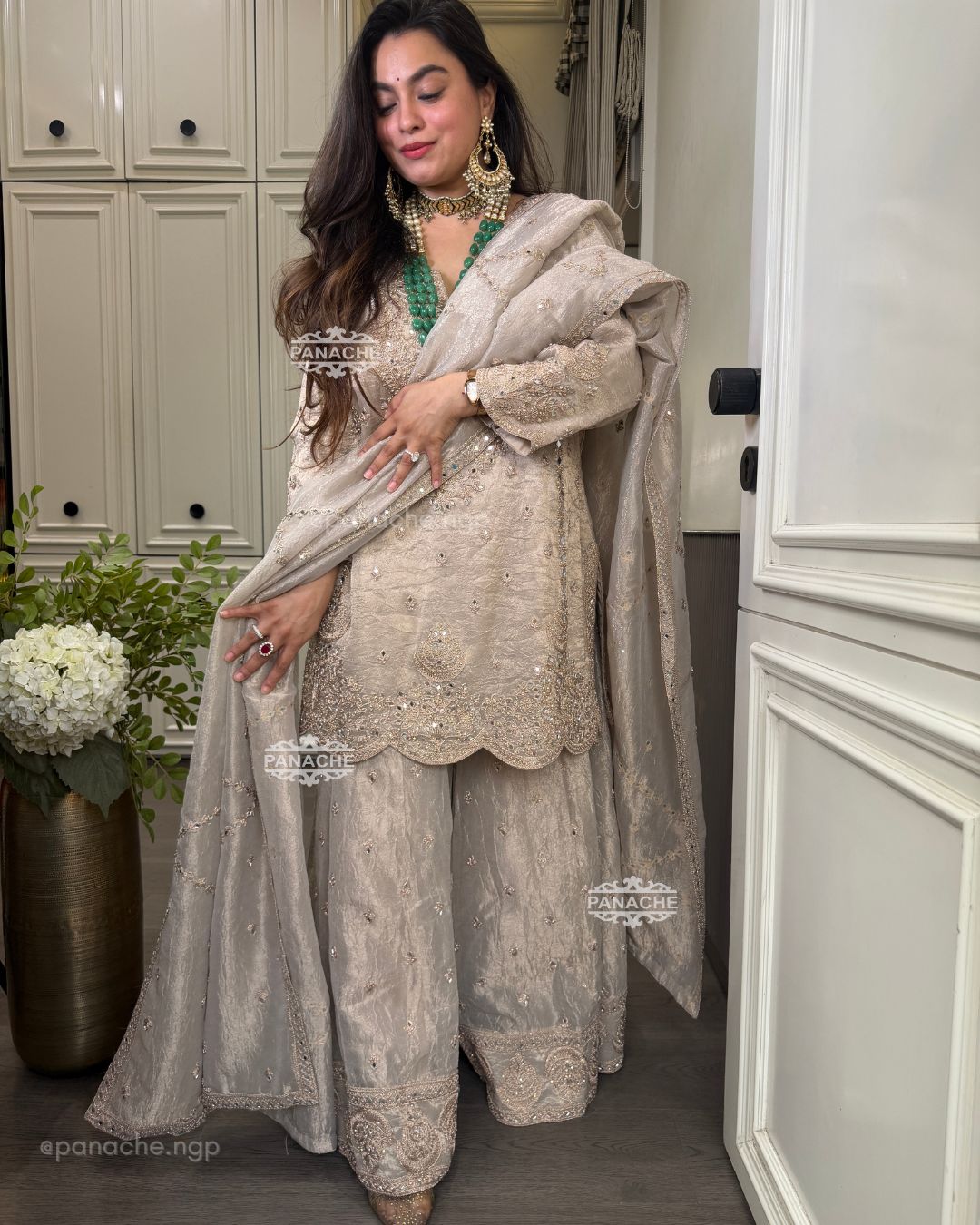 Zehra gharara set