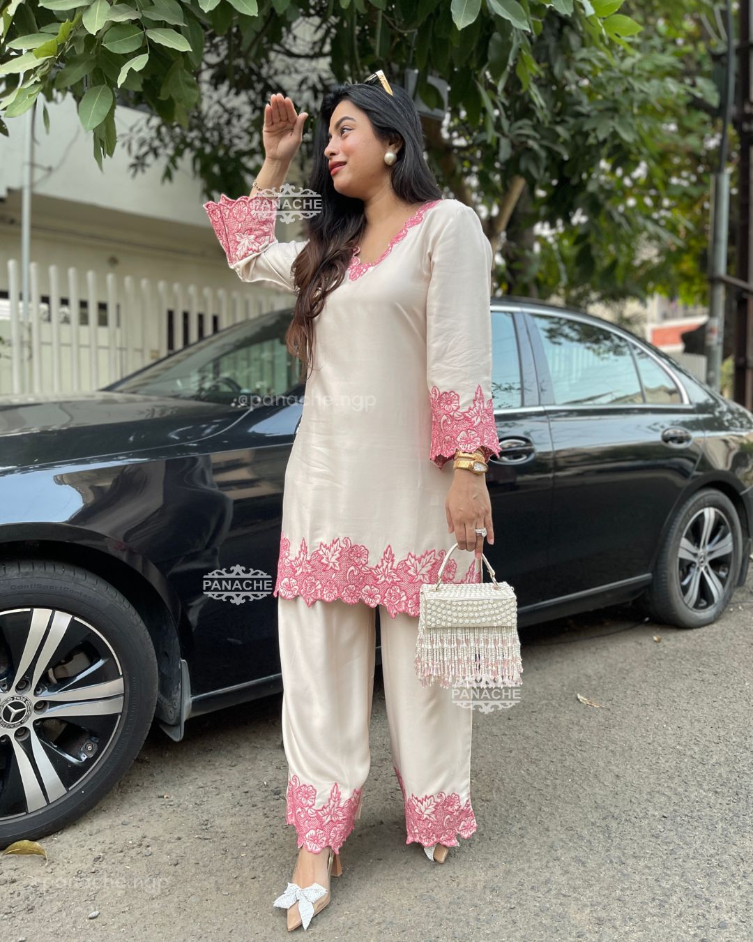 Karachi cutwork coords