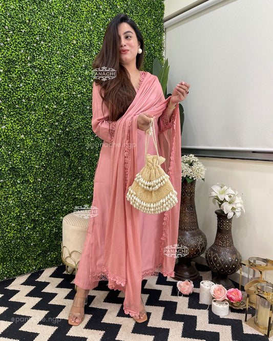 Powder pink karachi special