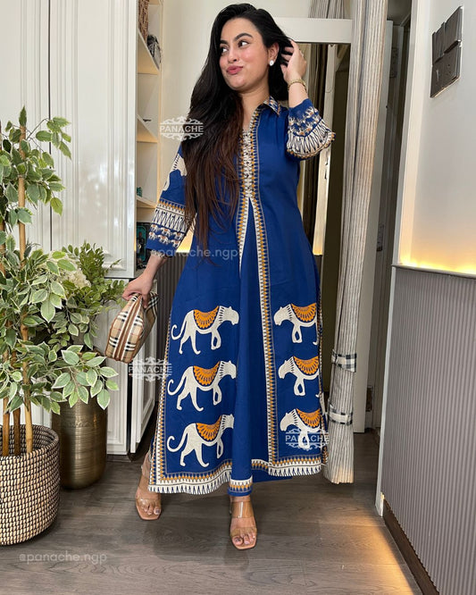 Royal Blue | Dailywear long coord