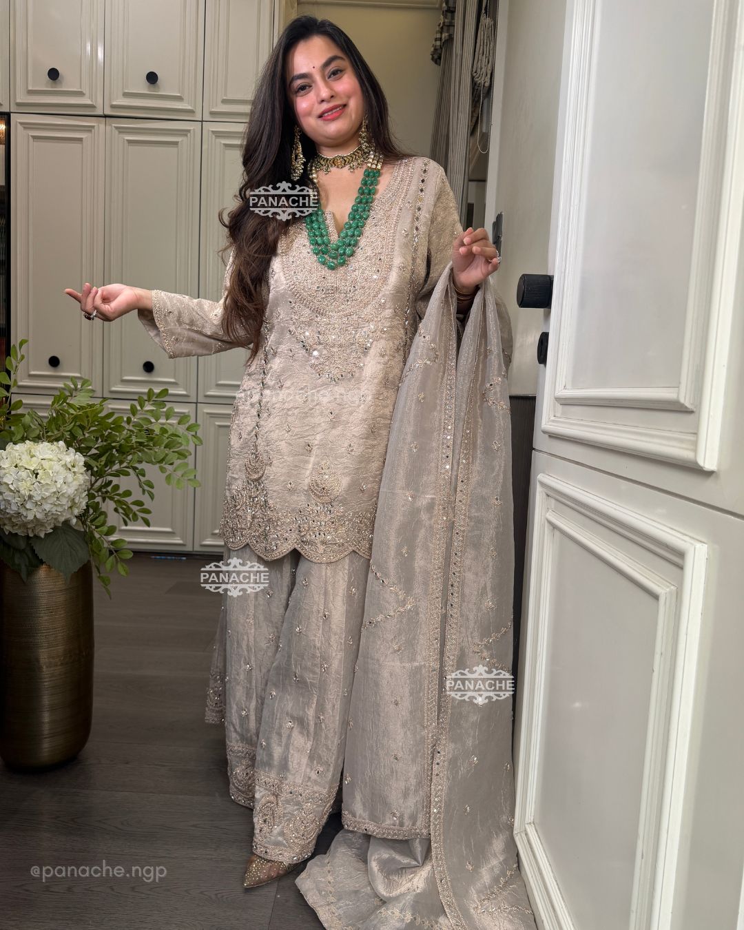 Zehra gharara set