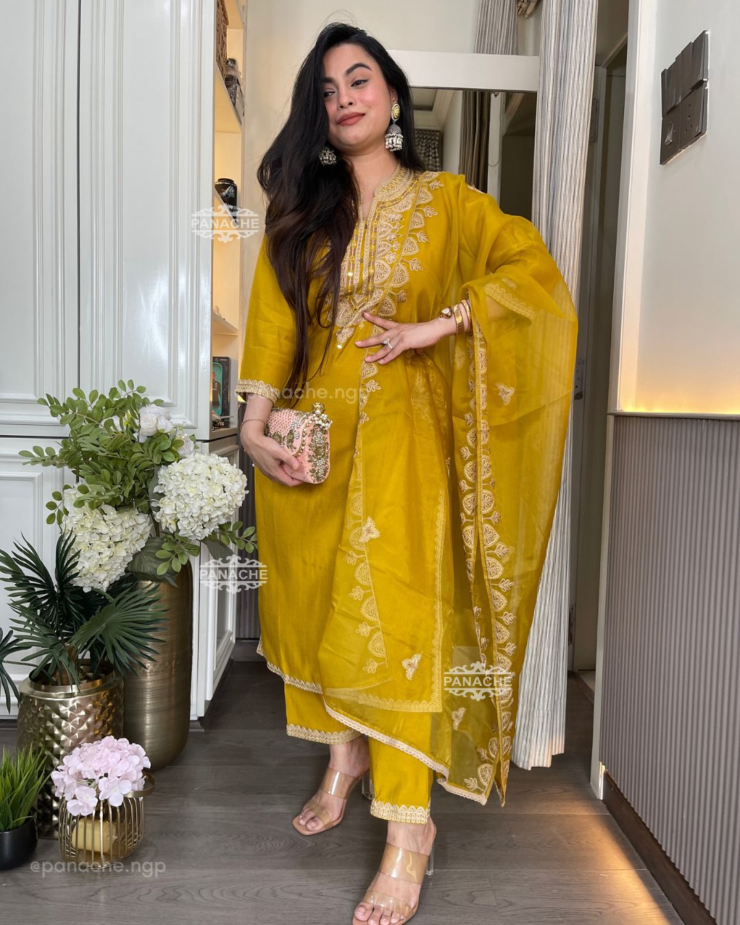 Mirror & thread suit