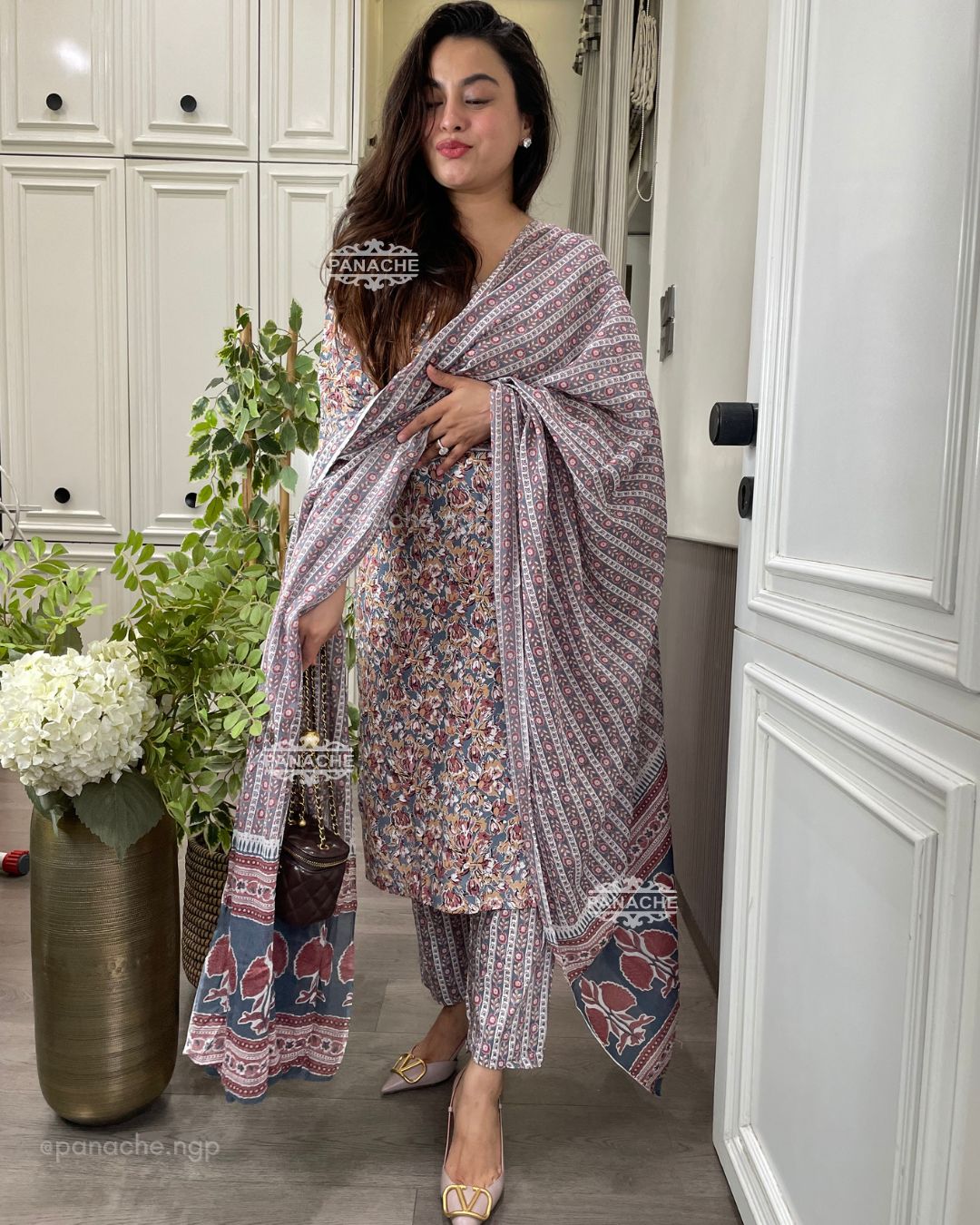 Print on print budget cotton set