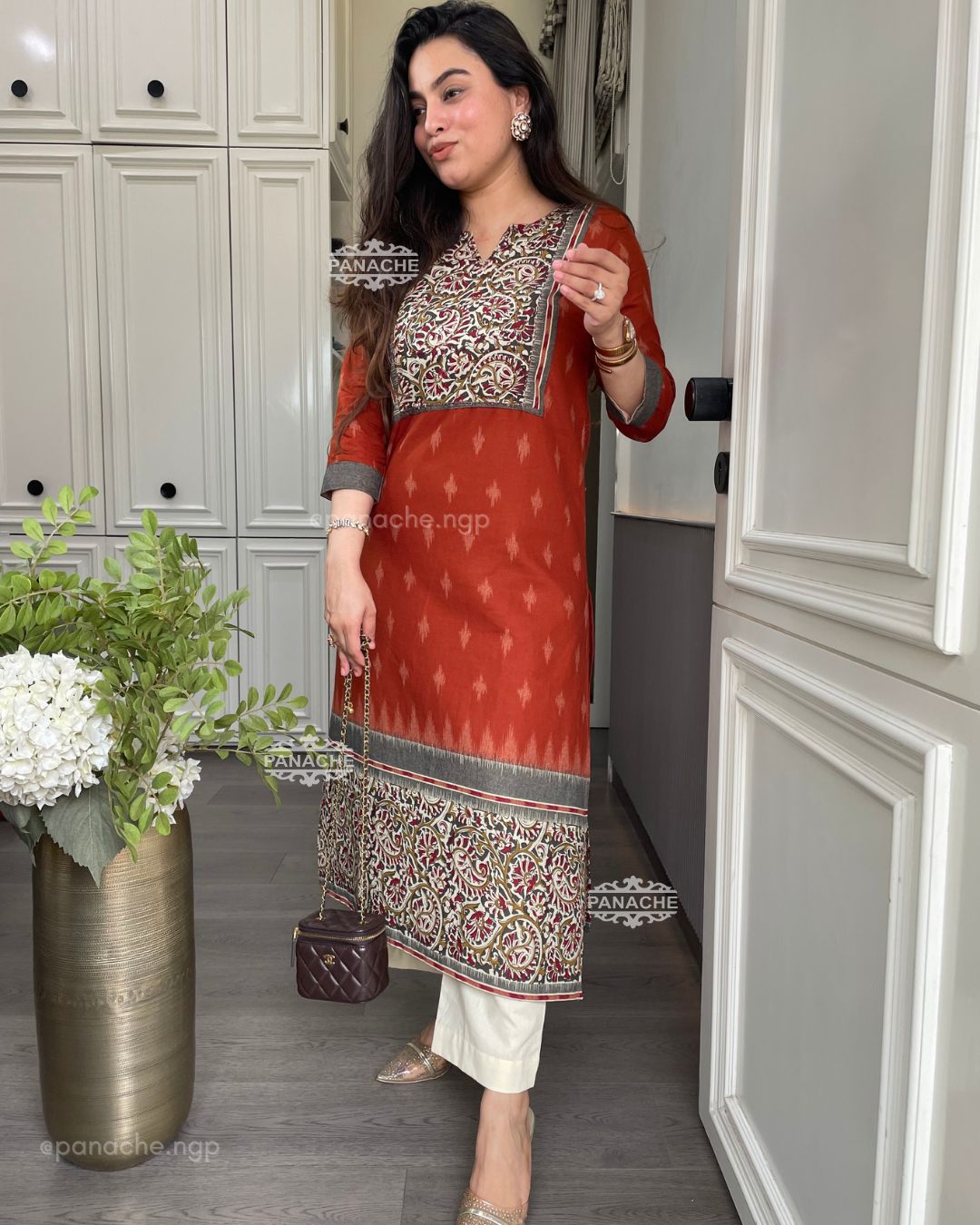 Ikkat daily wear set