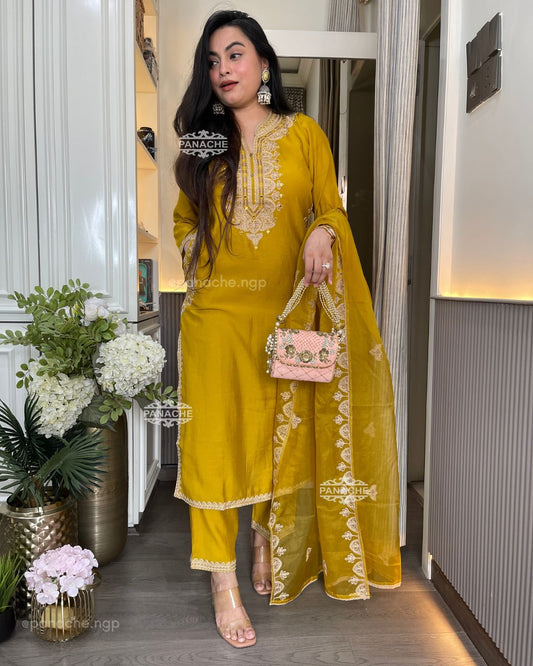 Mirror & thread suit