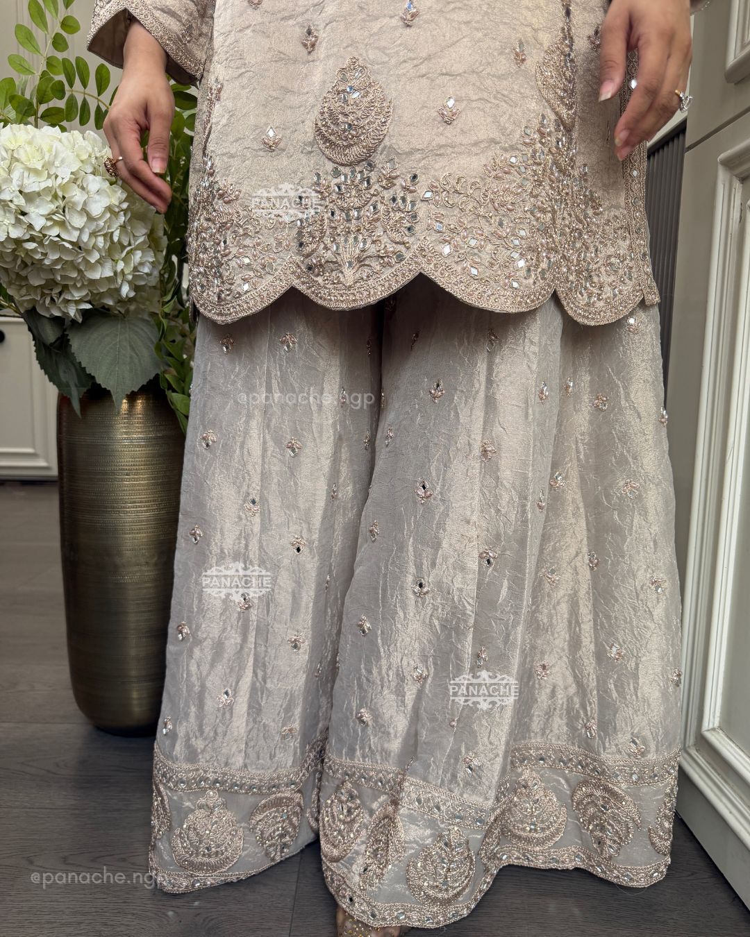 Zehra gharara set