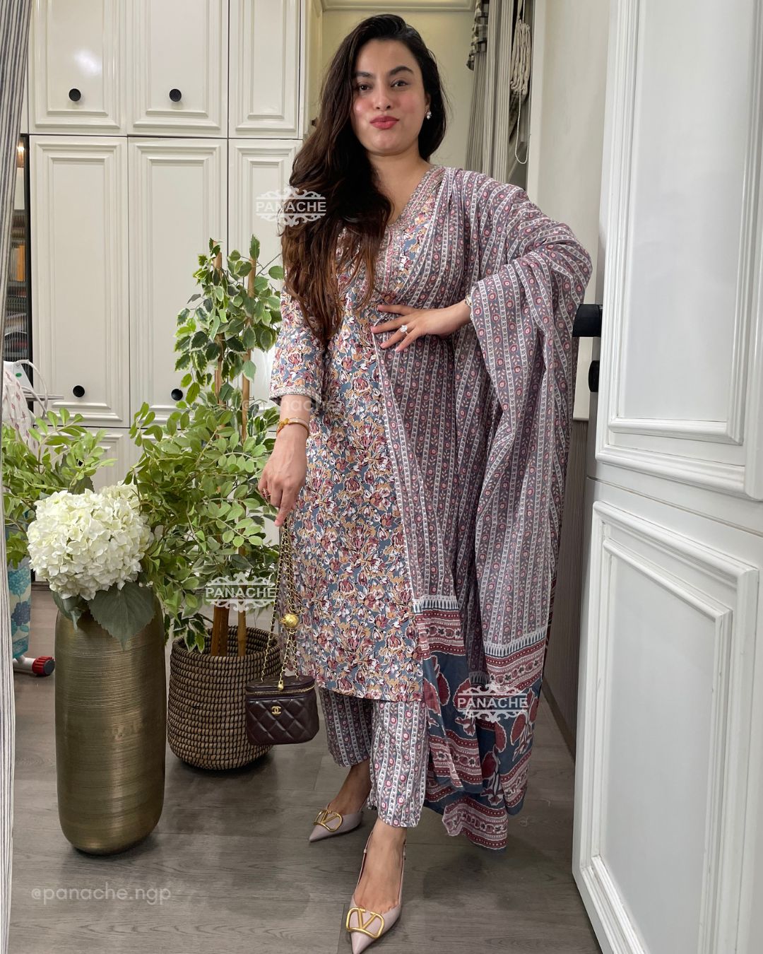 Print on print budget cotton set