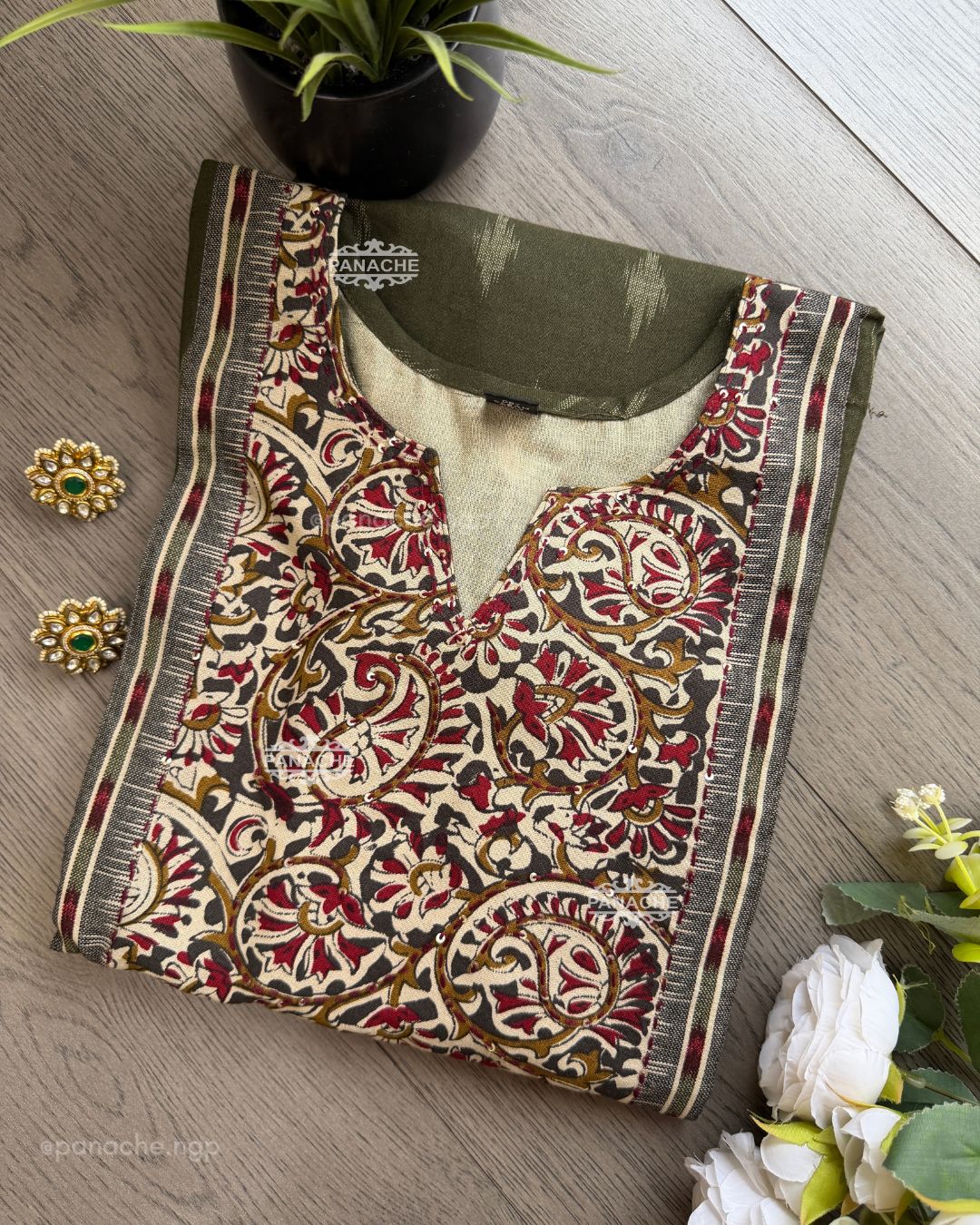 Ikkat daily wear set
