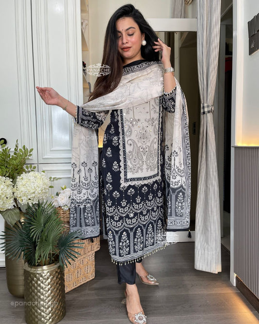 Sea breeze muslin set